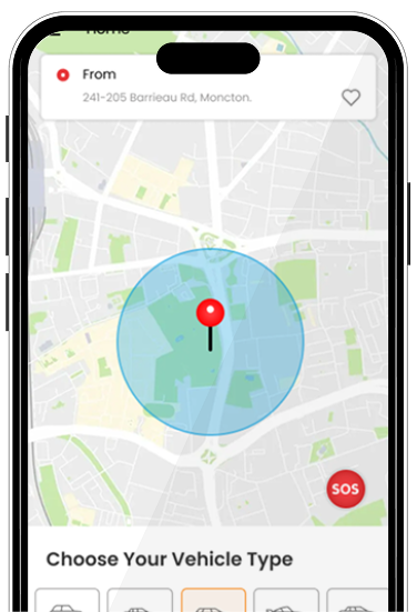 Smartphone with Alo Drive App
